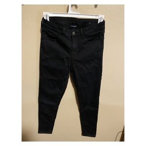 American Eagle ne(x)t level stretch black jeggings